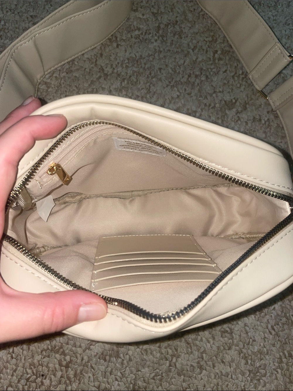 Simply Southern Cream|Tan Crossbody Bag - Picture 5 of 10